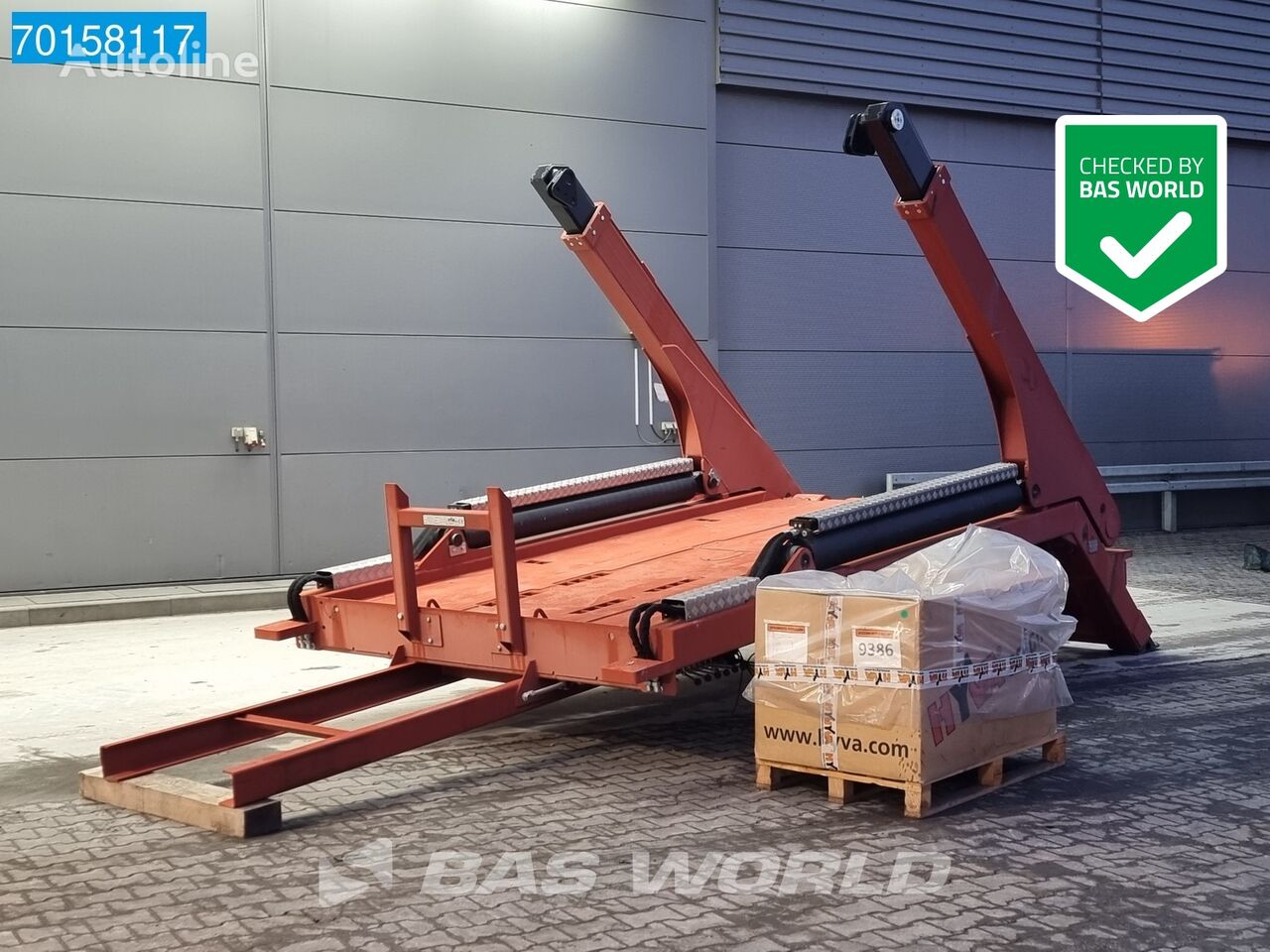 camion ampliroll Hyva 18t 6X2 18 tons HYVA NG2018TAXL with mounting kit neuf