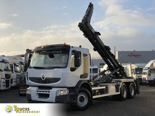 camion ampliroll Renault Premium 410 DXI + Hook system + 6x4