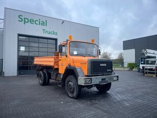 camion-benne IVECO Magirus 120-13 4x4 + Meiller 3 Way kipper