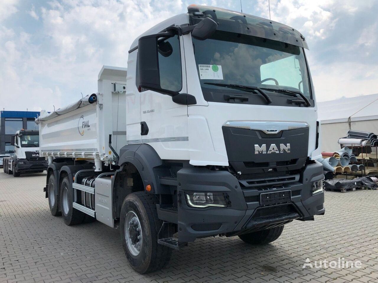 camion-benne MAN TGS 33.480 neuf