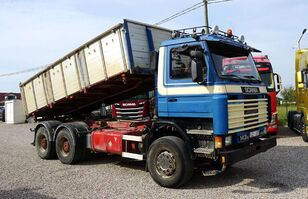 camion-benne Scania 143E 420 6x4 V8