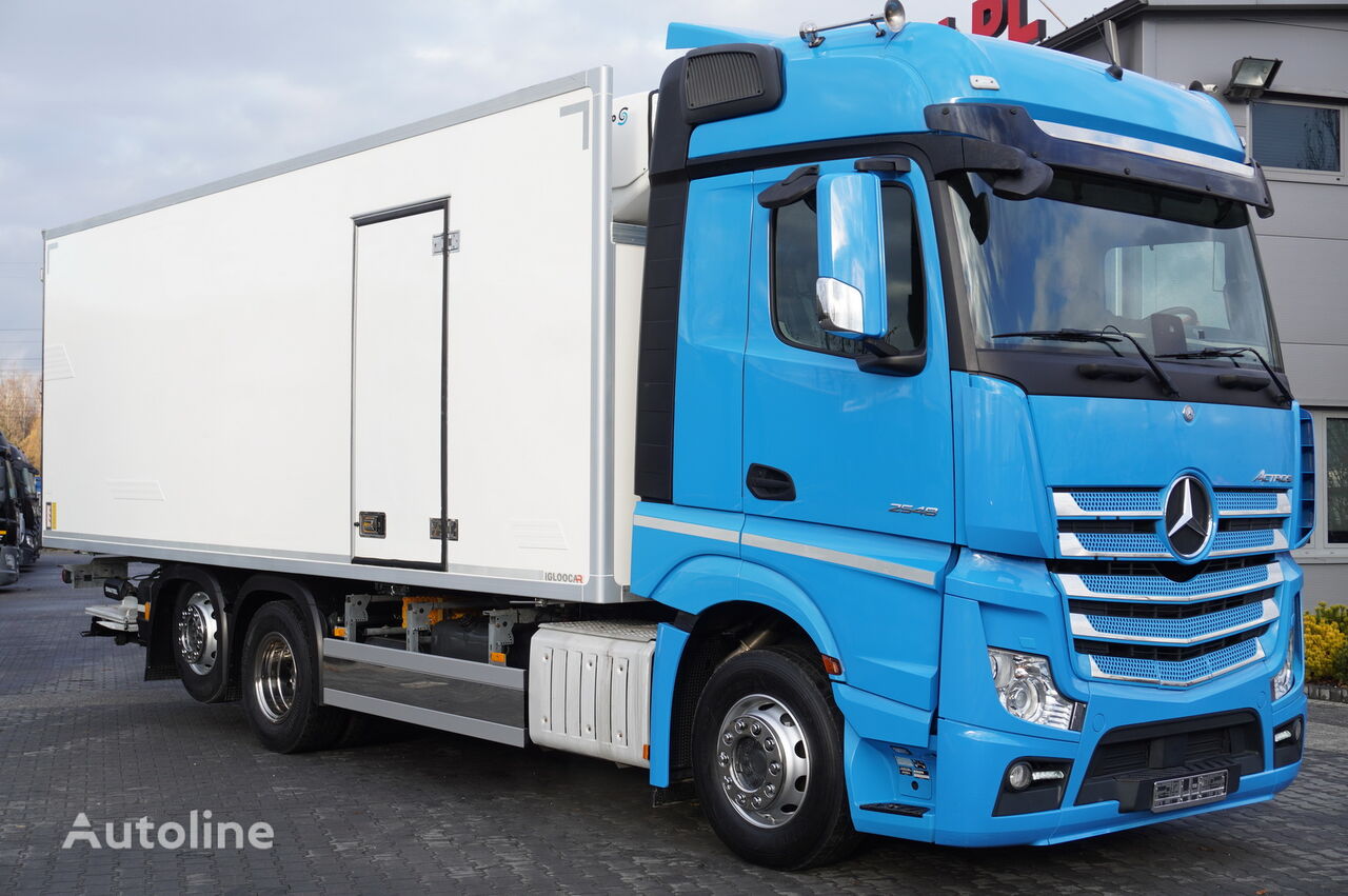 camion frigorifique MERCEDES-BENZ Actros 2548 Euro 6 / 6x2 / Refrigerator 18 EPAL / Thermoking TS-