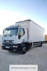 camion isotherme IVECO Eurotech 190E27 R left hand drive ZF manual 19 ton tail lift