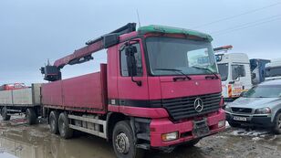 camion plate-forme MERCEDES-BENZ Actros MP1 + Palfinger Krane