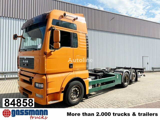 camion châssis MAN TGA 26.440 6X2-2 LL, Intarder, Liftachse, LBW