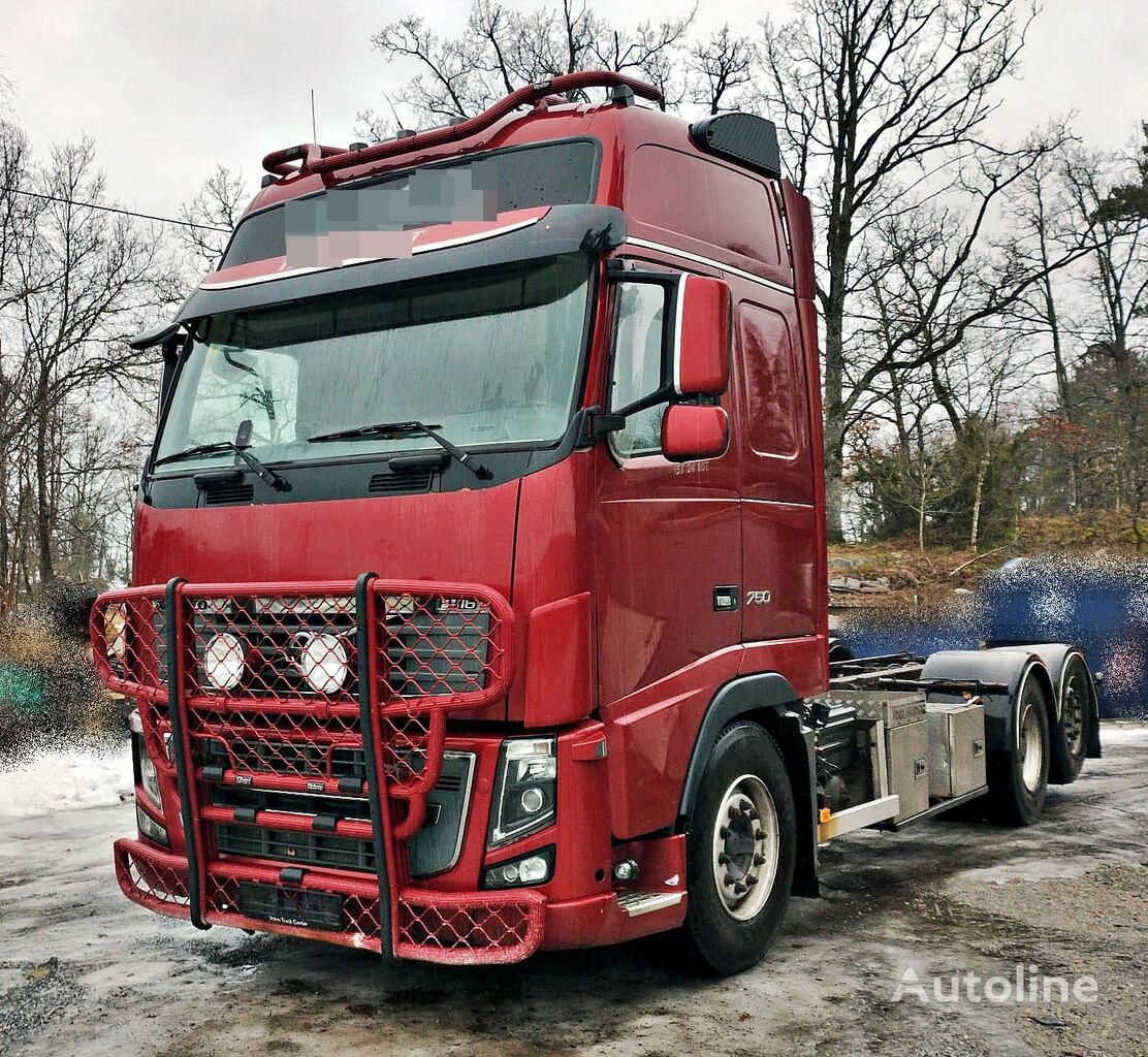 camion châssis Volvo FH750 *6x2 *RETARDER *VIDEO