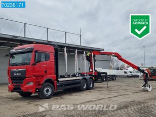 camion forestier MAN TGS 33.510 6X4 NEW! Palfinger Epsilon Q150Z96 Retarder Euro 6 neuf