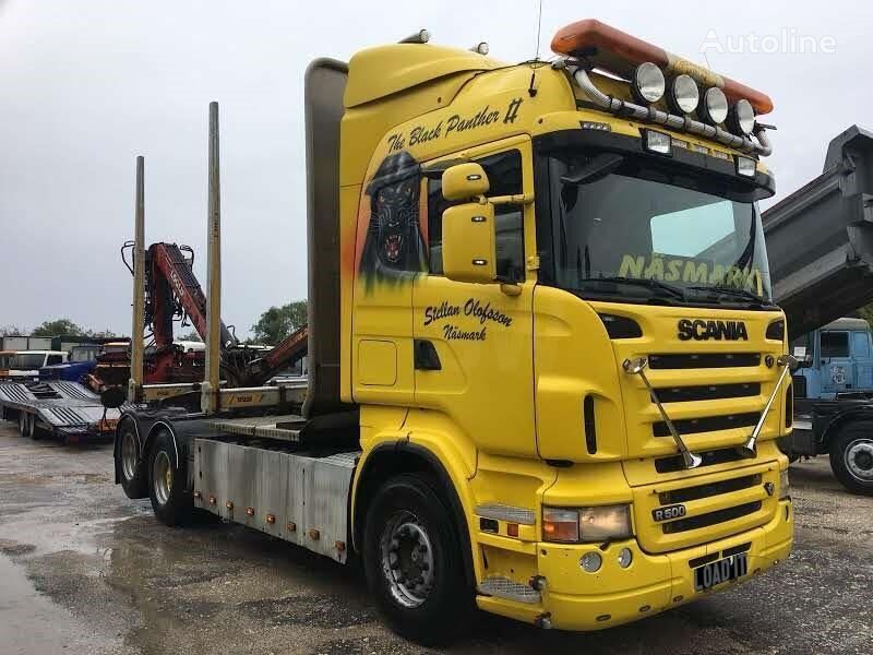 camion forestier Scania R500 Highline Cabin year 2007