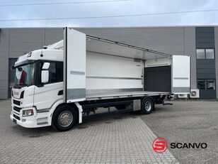 camion fourgon Scania P250 Foldedørskasse