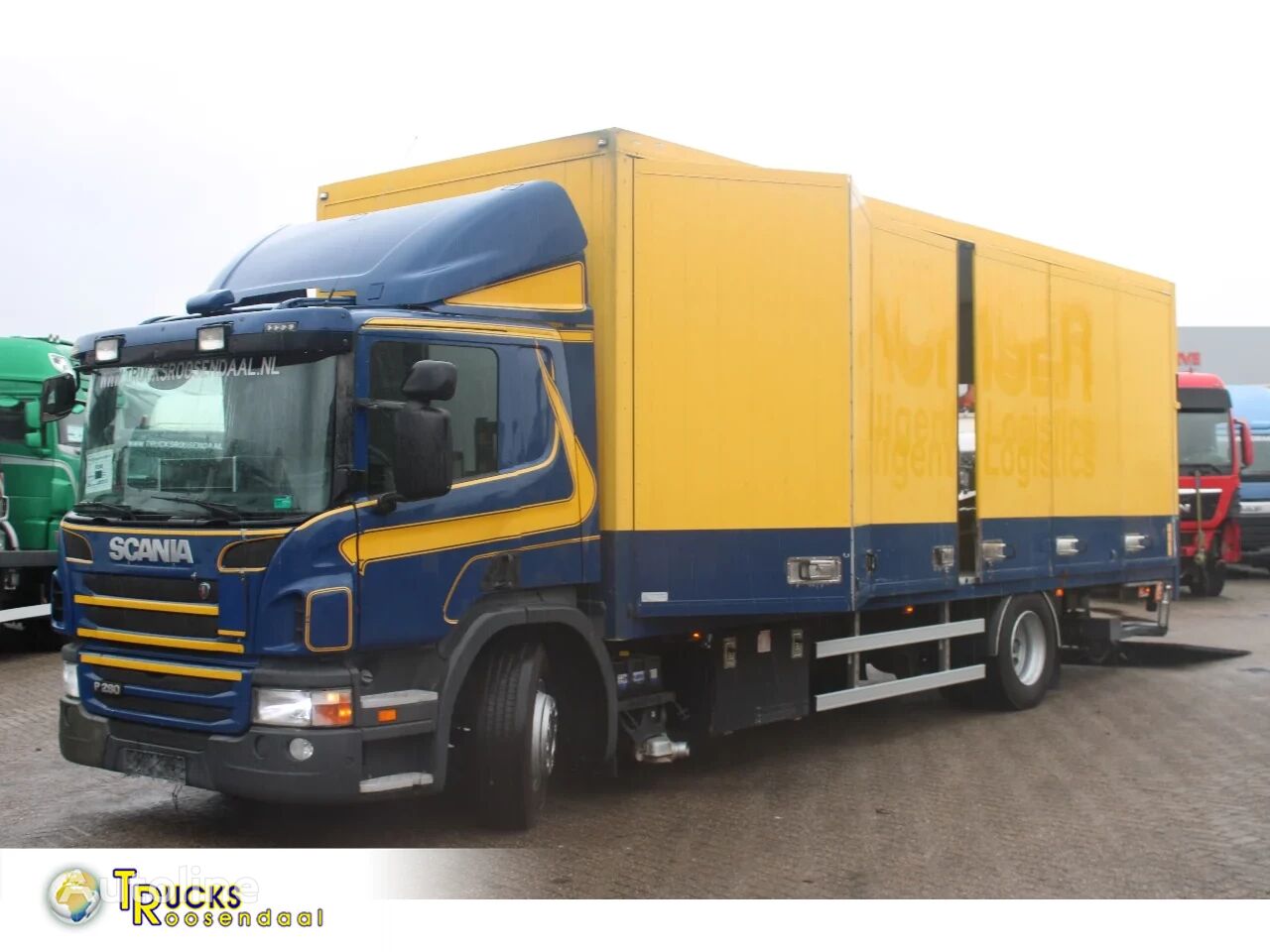 camion fourgon Scania P280 + EURO 5 + LIFT