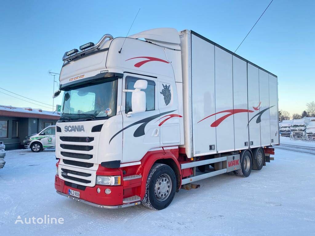 camion fourgon Scania R 490 LB