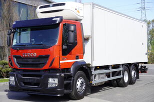 camion frigorifique IVECO Stralis 310 6×2 E6 Refrigerator / ATP/FRC / 18 pallets / Tail li