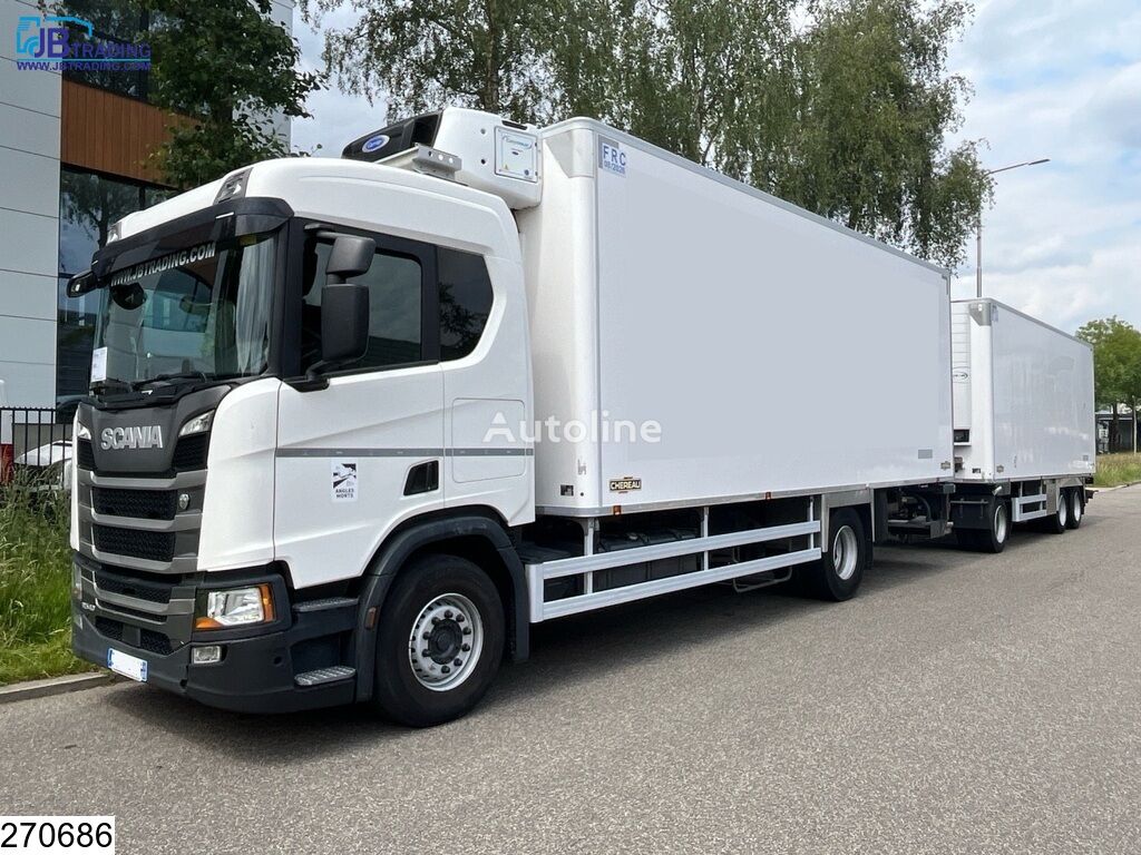 camion frigorifique Scania R 450 EURO 6, Chereau, Retarder, Combi