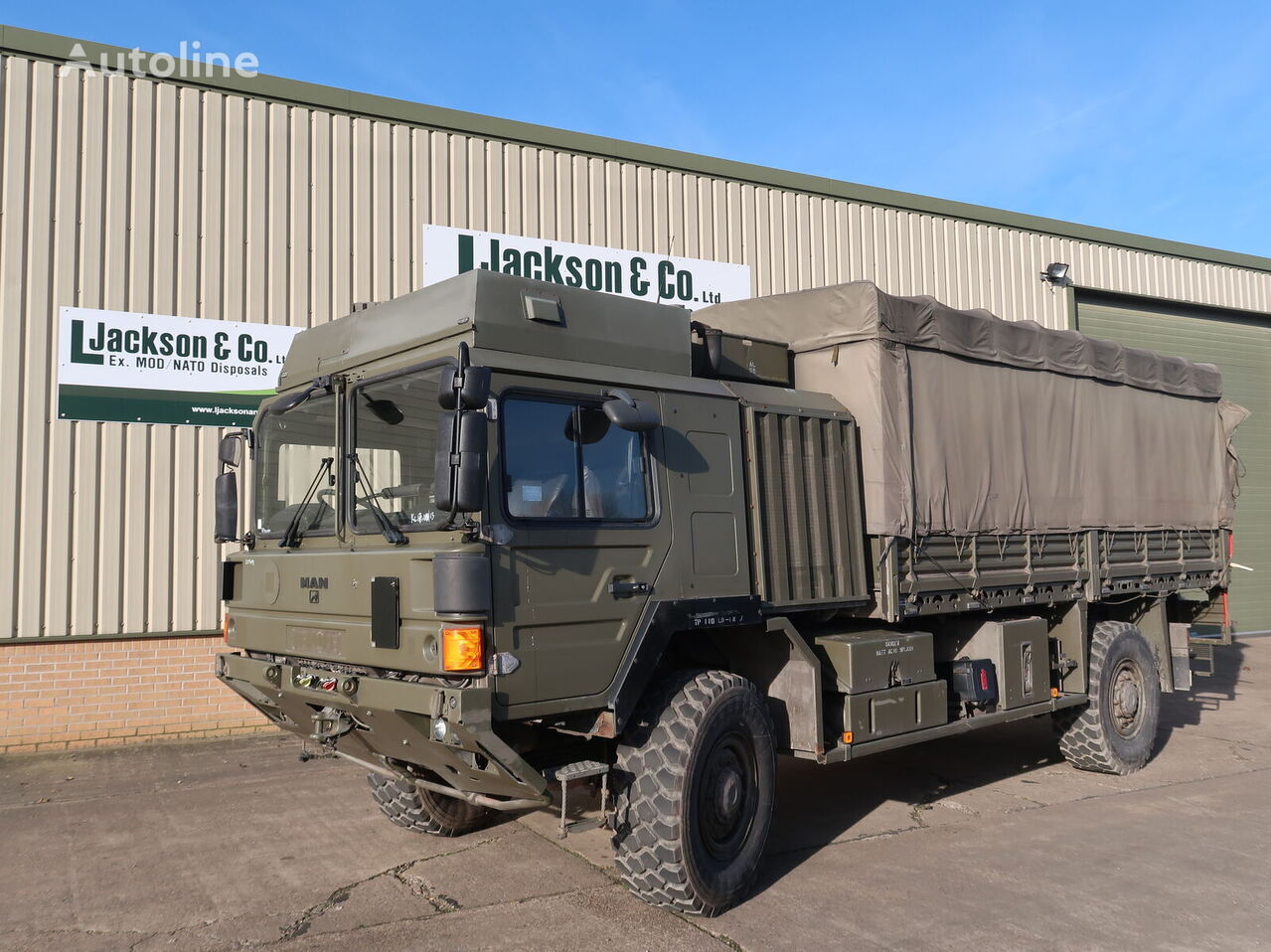 camion militaire MAN HX60 18.330 4x4 Army Truck