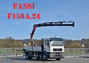 camion plate-forme MAN TGM 18.340* PRITSCHE 5,50m* KRAN /FUNK