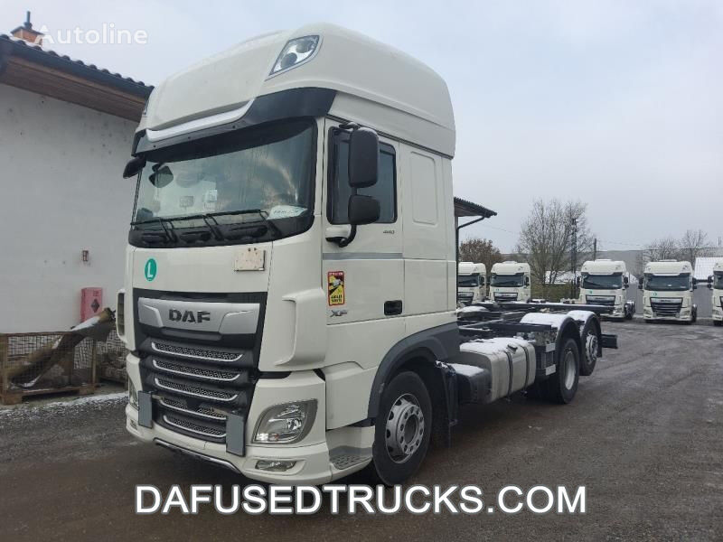 camion porte-conteneur DAF FAN XF480