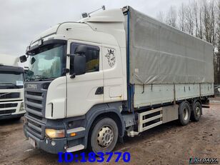 camion rideaux coulissants Scania R420 6x2 Manual