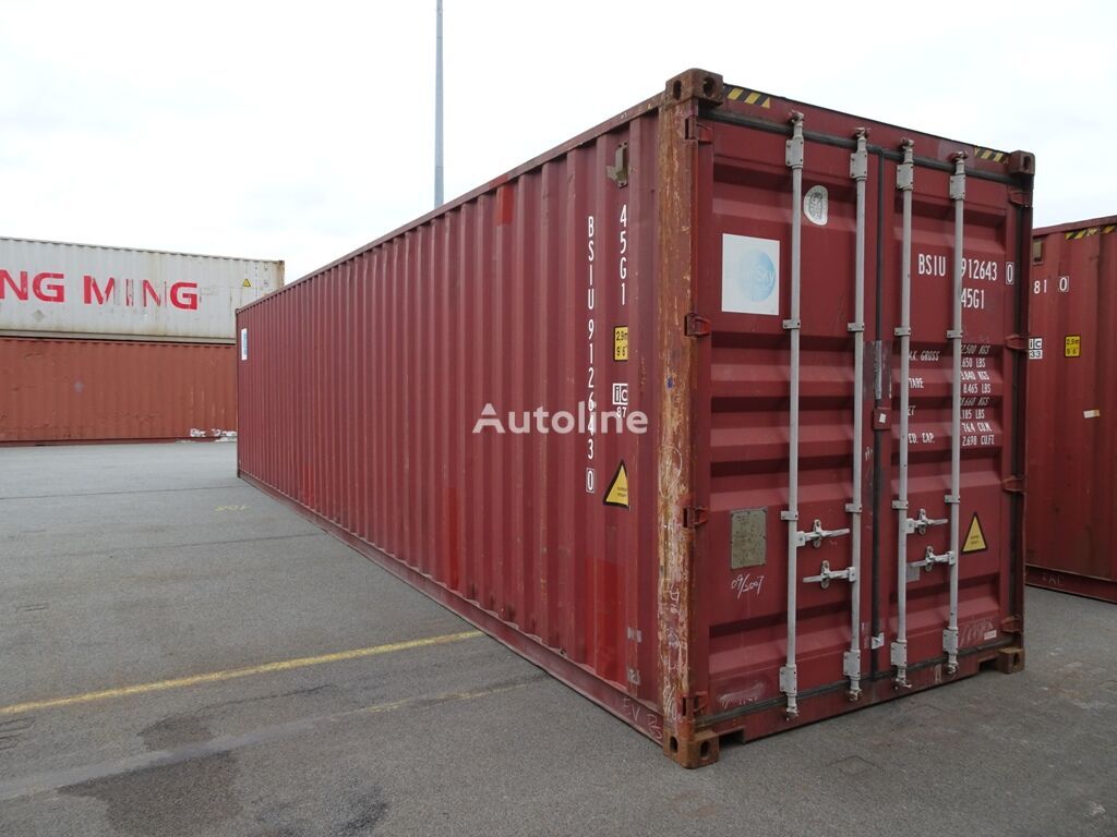 conteneur 40 pieds Seecontainer, Lagercontainer, Reifencontainer High Cube