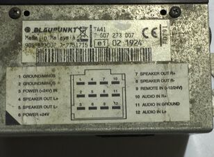 unité de commande Audio Amplifier (7607273007) pour camion SCANIA P G R T-series (2004-)