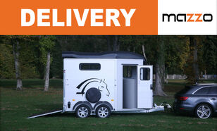 remorque pour chevaux Cheval liberte Touring JUMPING + saddlery two horses trailer neuve