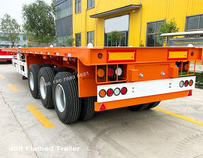 semi-remorque plateau TITAN Tri Axle 40 ft Semi Truck Flatbed Trailer for Sale in Cong neuf