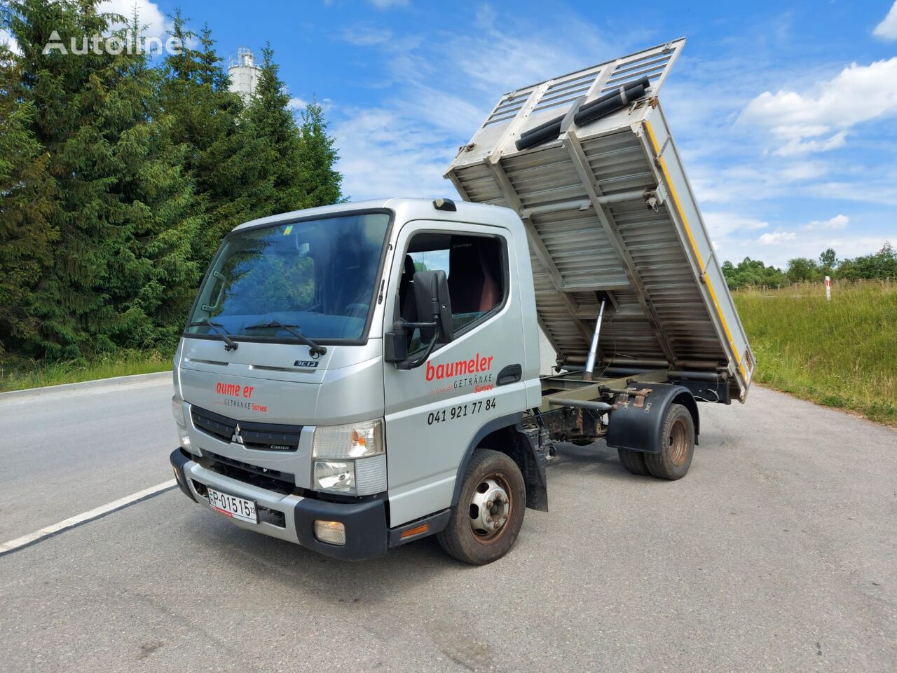 camion-benne < 3.5t Mitsubishi Fufo 3c13 Wywrotka 3,0 Diesel