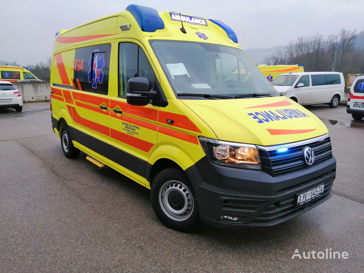 ambulance Volkswagen Crafter neuve