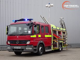 camion de pompiers Mercedes-Benz Atego 1325 RHD - Crewcab, Doppelcabine - 1.400 ltr watertank - F