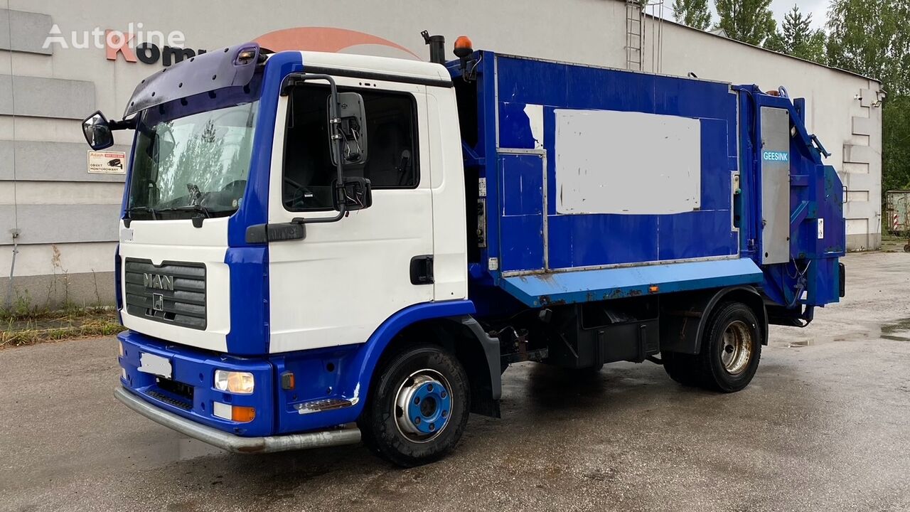 camion poubelle MAN 12.180 garbage truck NORBA 9m3 4x2